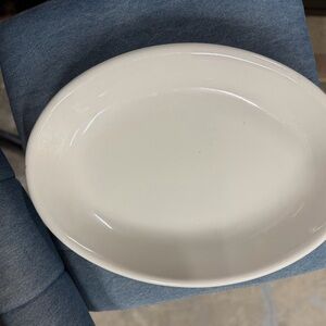 Classic Cream Oval Serving Dish